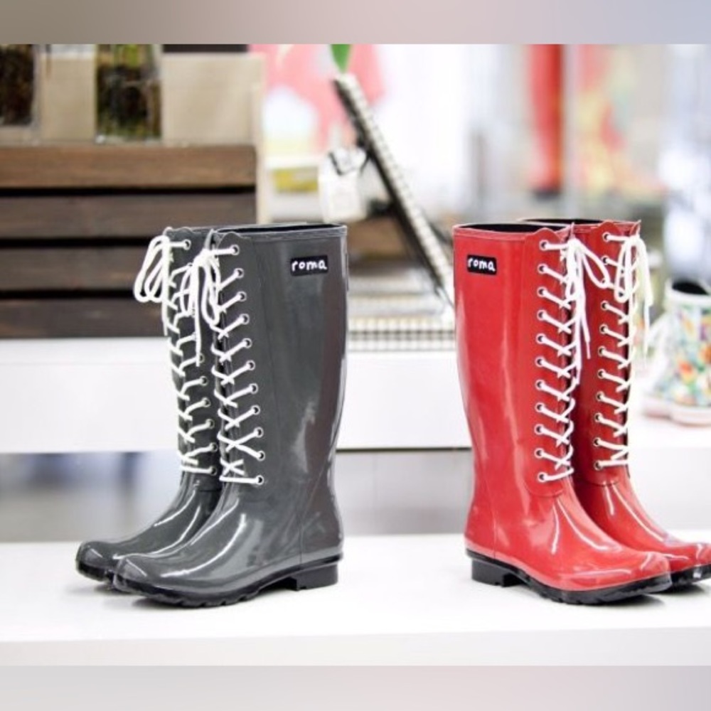 Roma Boots + Sadie Robertson Opinca Rainboot‘s